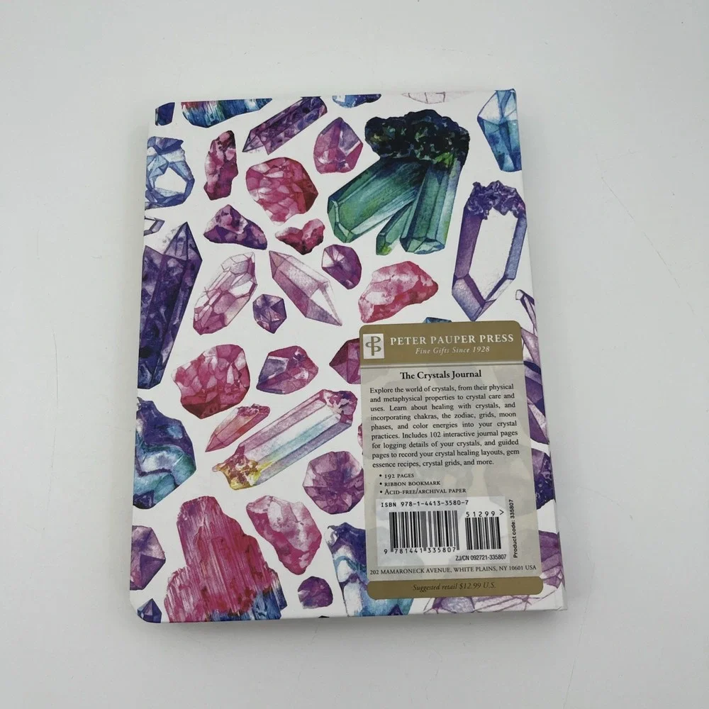Crystals Journal : Integrate the Healing Powers of Crystals into Your Life by...
